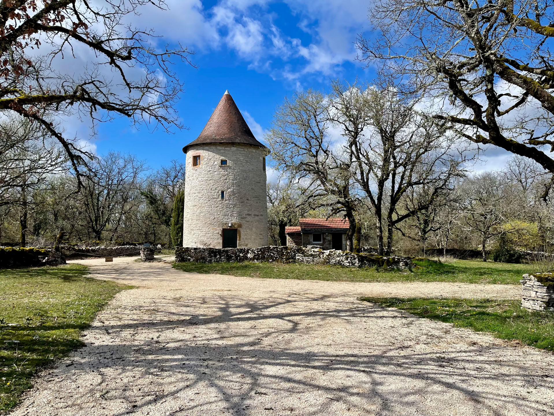 Vue de haut Domaine de Moulin-Phare